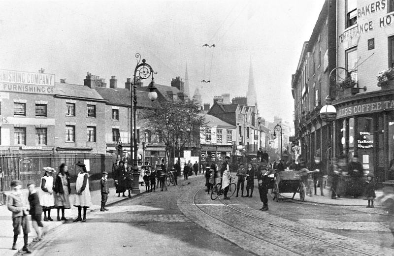 Fleet St from Spon St